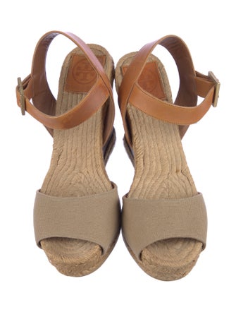 Tory Burch Leather Espadrilles