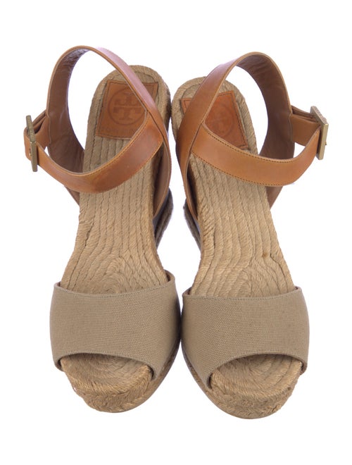 Tory Burch Leather Espadrilles