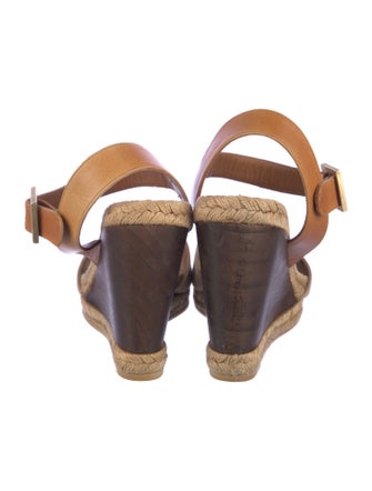 Tory Burch Leather Espadrilles