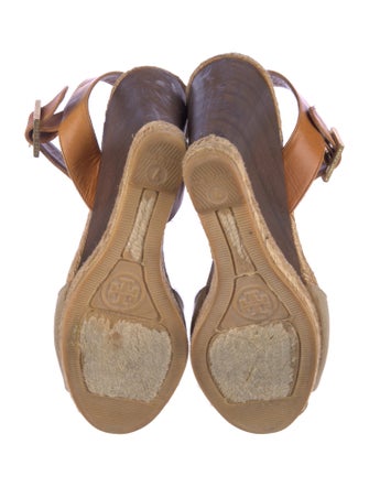 Tory Burch Leather Espadrilles