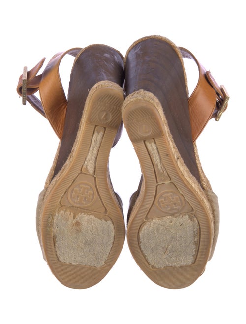 Tory Burch Leather Espadrilles
