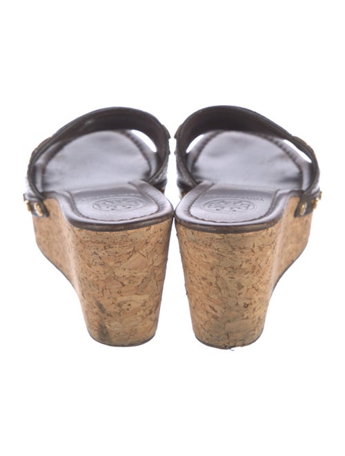 Tory Burch Snakeskin Animal Print Mules