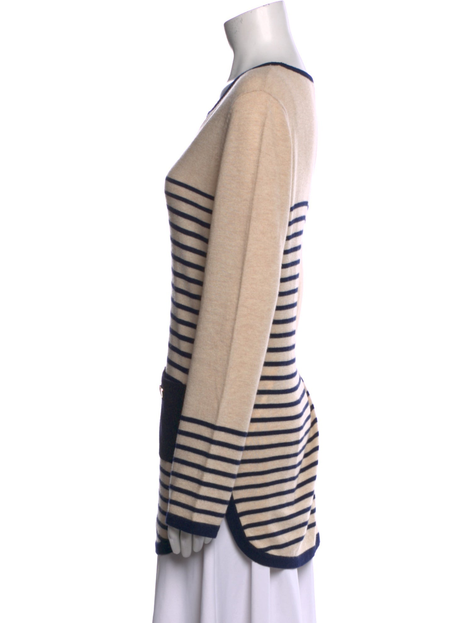 Tory Burch Wool Striped Sweater