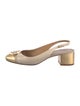 Tory Burch Leather Slingback Flats