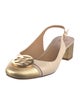 Tory Burch Leather Slingback Flats