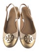 Tory Burch Leather Slingback Flats
