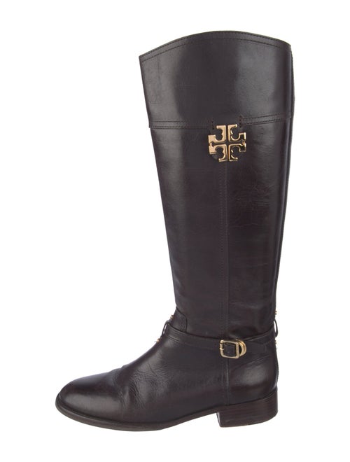 Tory Burch Leather Riding Boots