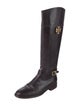 Tory Burch Leather Riding Boots