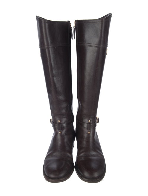 Tory Burch Leather Riding Boots
