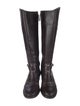 Tory Burch Leather Riding Boots