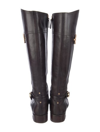 Tory Burch Leather Riding Boots