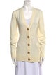 Tory Burch Merino Wool V-Neck Sweater