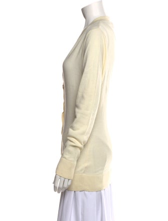 Tory Burch Merino Wool V-Neck Sweater