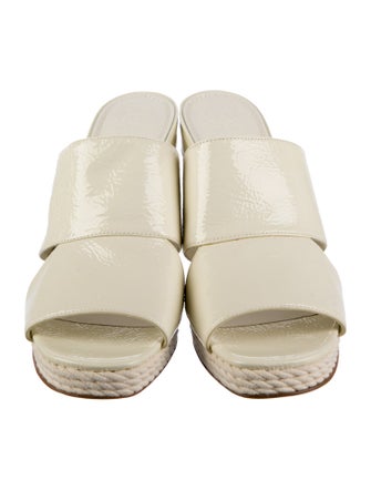 Tory Burch Patent Leather Slides