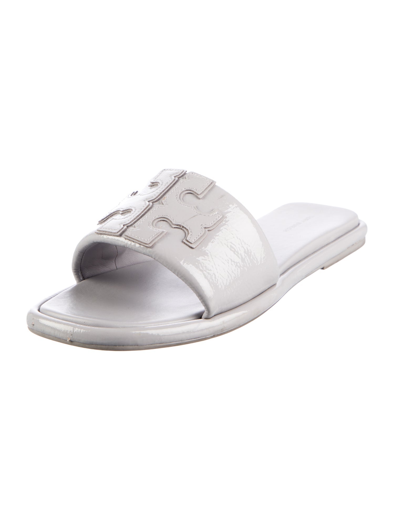 Tory Burch Patent Leather Slides