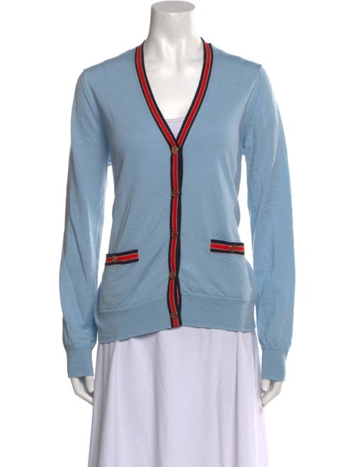 Tory Burch Merino Wool Striped Sweater