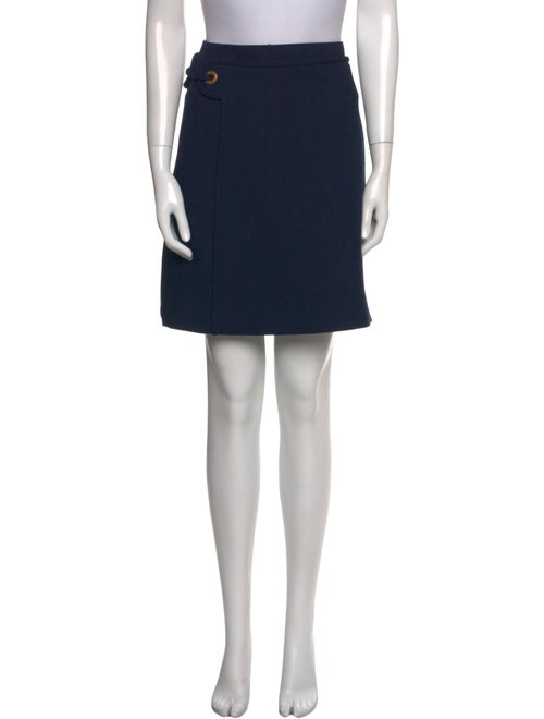 Tory Burch Pleated Accents Knee-Length Skirt