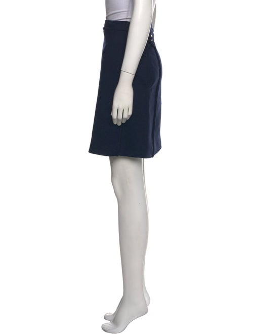 Tory Burch Pleated Accents Knee-Length Skirt