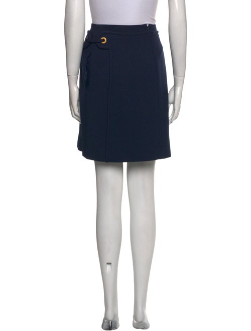 Tory Burch Pleated Accents Knee-Length Skirt