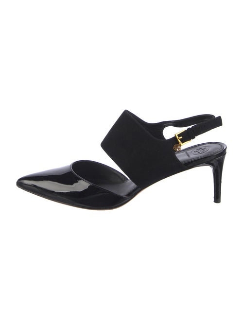 Tory Burch Patent Leather Slingback Pumps