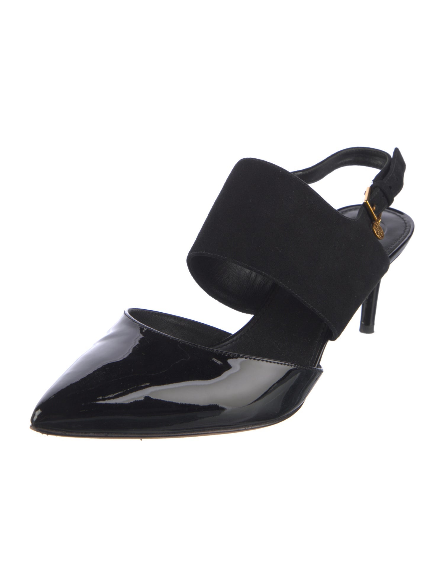 Tory Burch Patent Leather Slingback Pumps