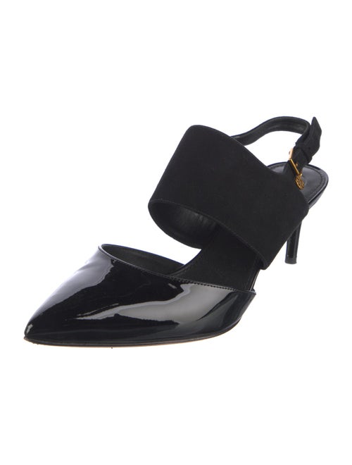Tory Burch Patent Leather Slingback Pumps