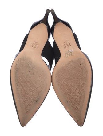 Tory Burch Patent Leather Slingback Pumps