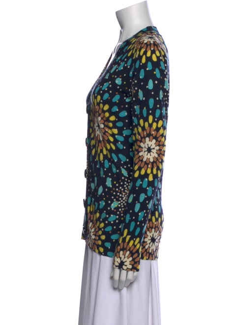 Tory Burch Merino Wool Printed Sweater