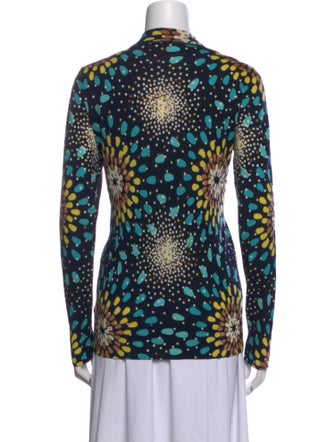 Tory Burch Merino Wool Printed Sweater