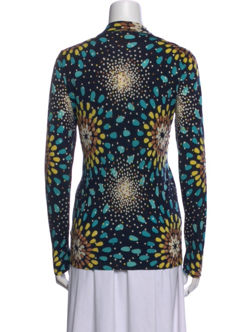 Tory Burch Merino Wool Printed Sweater