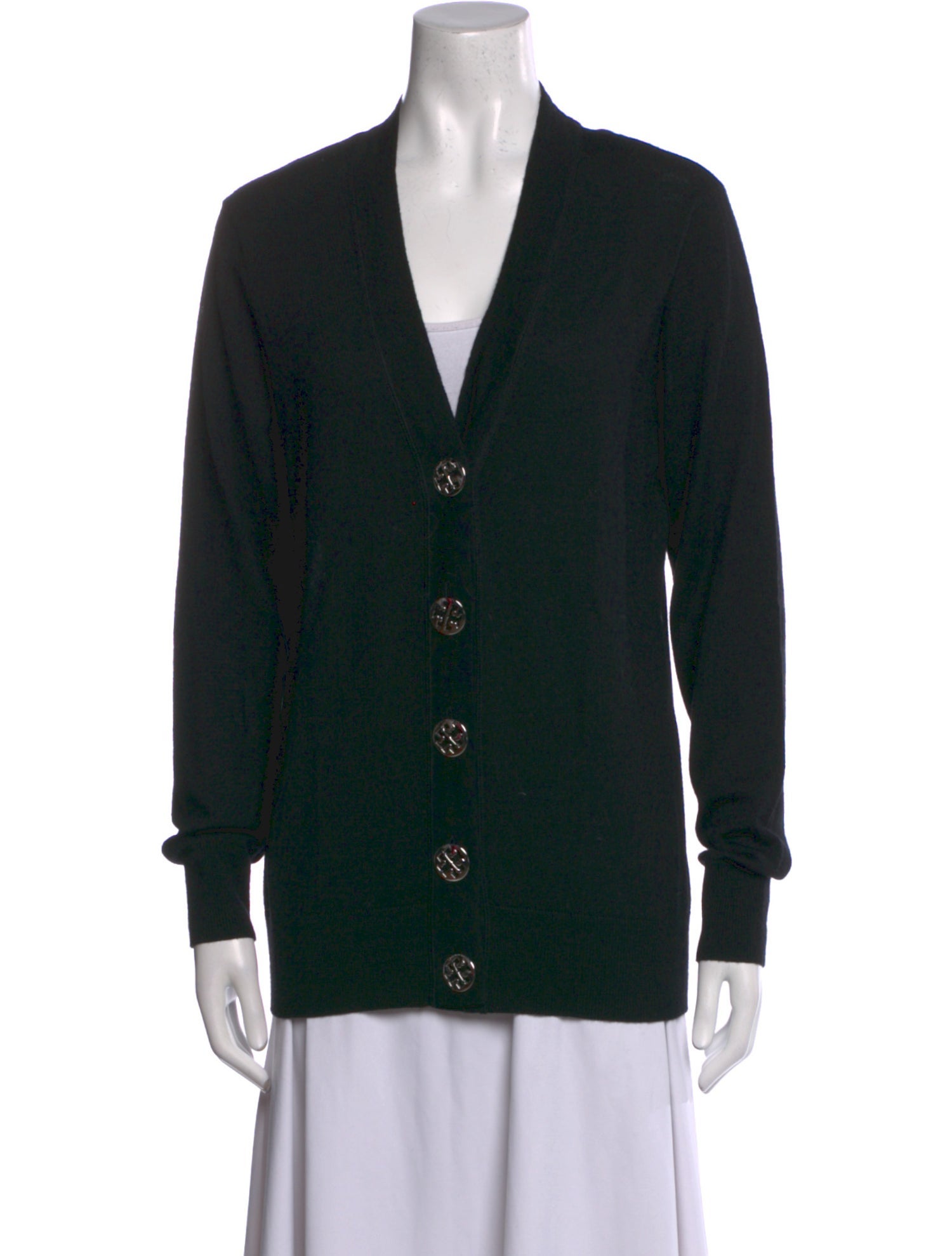 Tory Burch Wool V-Neck Sweater