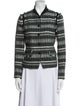 Tory Burch Striped Evening Jacket