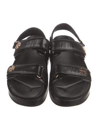 Tory Burch Leather Slingback Sandals
