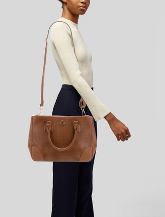 Tory Burch Leather Bucket Bag