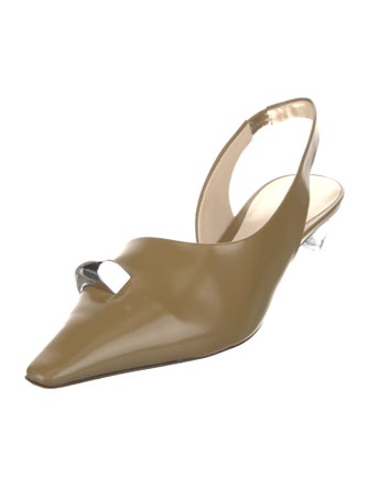 Tory Burch Patent Leather Slingback Pumps