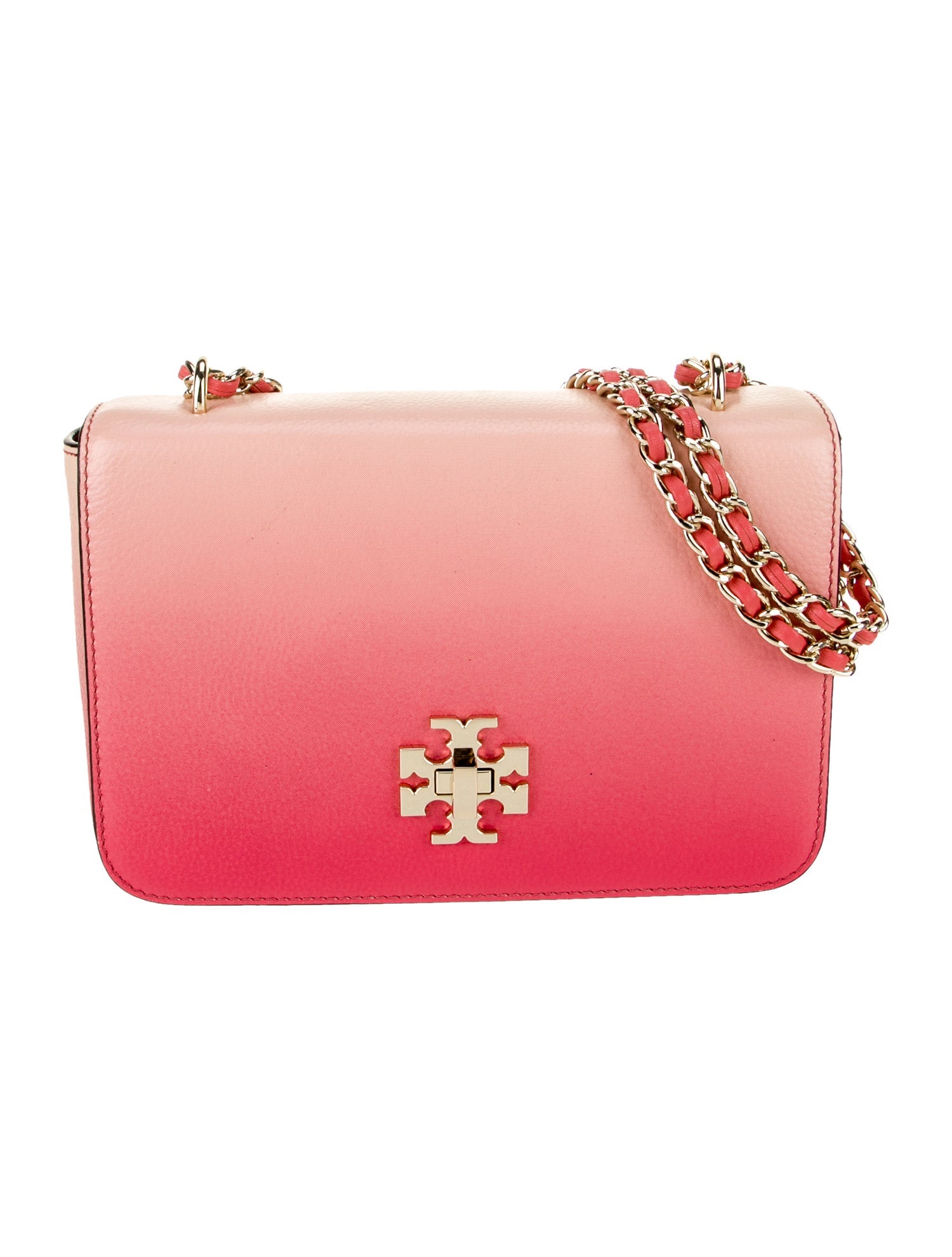 Tory Burch Leather Minaudière