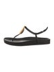 Tory Burch Leather T-Strap Sandals