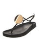 Tory Burch Leather T-Strap Sandals