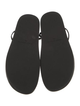 Tory Burch Leather T-Strap Sandals