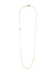 Tory Burch Faux Pearl Station Necklace