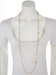 Tory Burch Faux Pearl Station Necklace