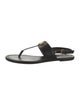 Tory Burch Leather T-Strap Sandals
