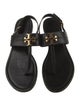 Tory Burch Leather T-Strap Sandals