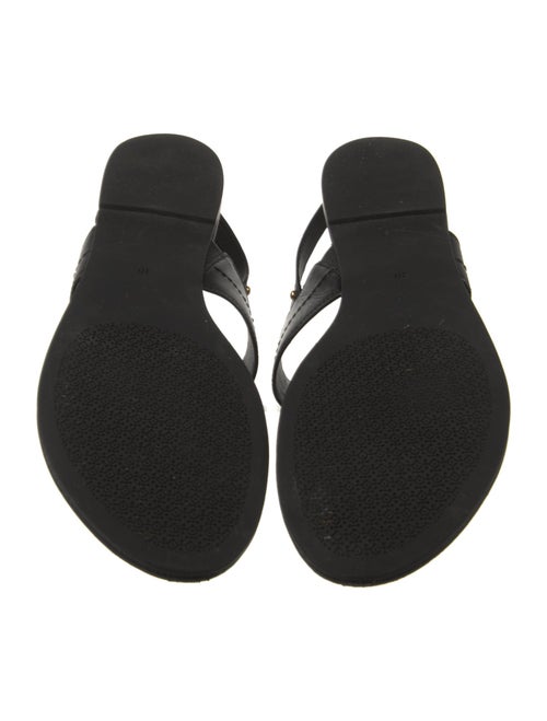Tory Burch Leather T-Strap Sandals