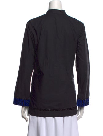 Tory Burch V-Neck Long Sleeve Tunic