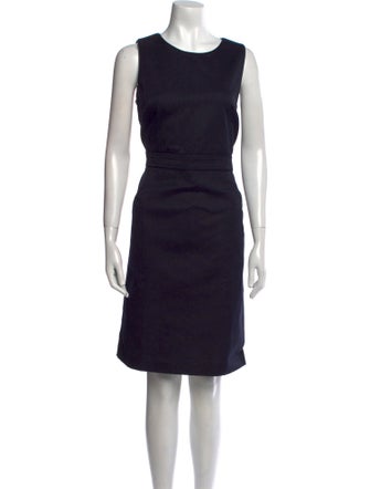 Tory Burch Scoop Neck Knee-Length Dress