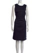Tory Burch Scoop Neck Knee-Length Dress