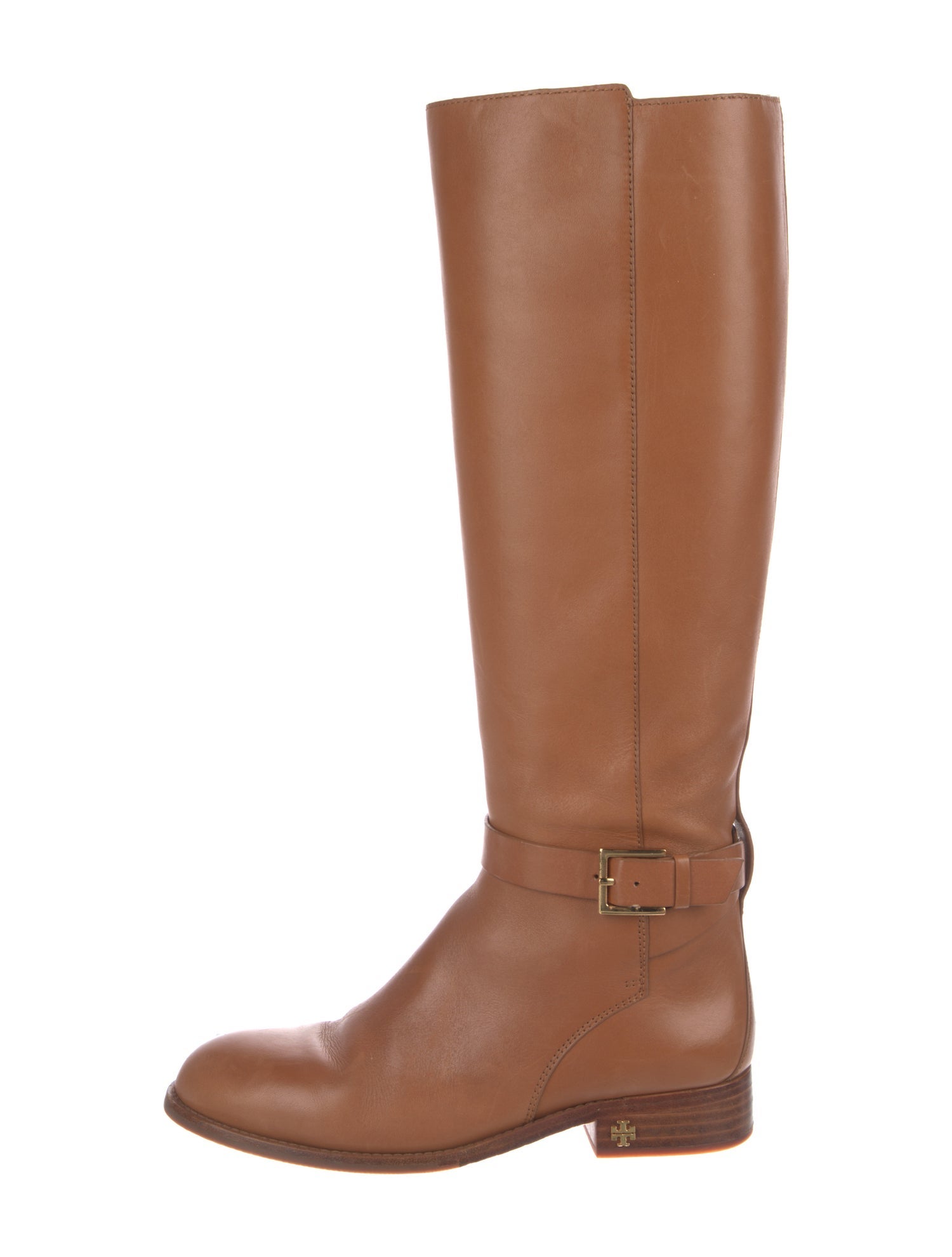 Tory Burch Leather Riding Boots