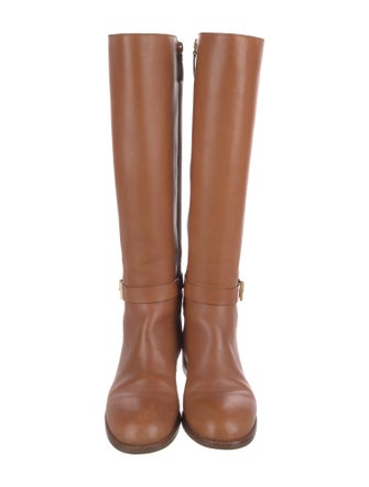 Tory Burch Leather Riding Boots