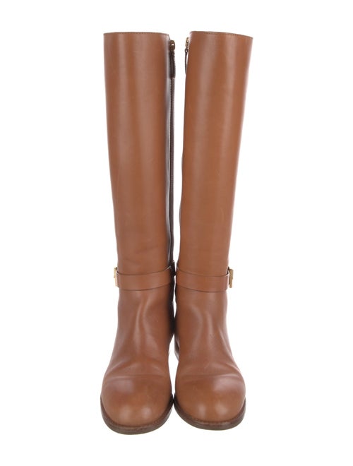 Tory Burch Leather Riding Boots